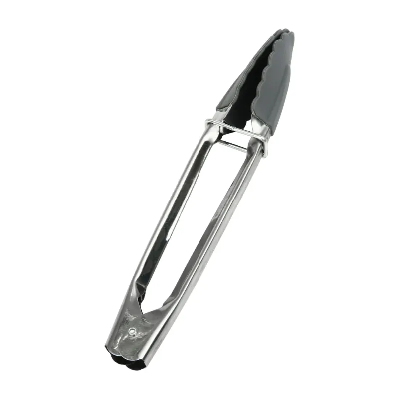 Photo 1 of Pack of Mainstays Non Stick Heat Resistant Stainless Steel and Silicone Mini Tongs 