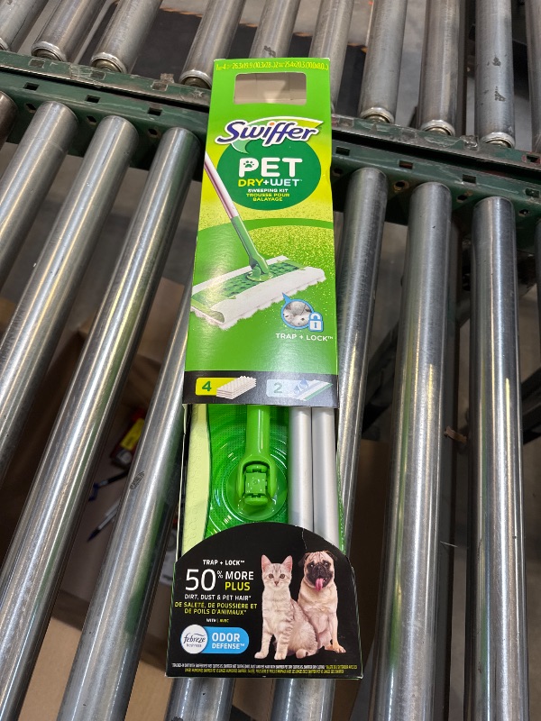 Photo 2 of Swiffer Sweeper Heavy Duty Pet Dry + Wet Sweeping Kit