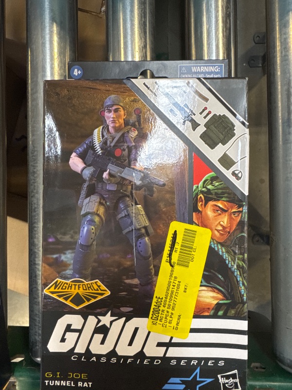 Photo 2 of G.I. Joe Classified 6 Inch Action Figure Nightforce Exclusive - Tunnel Rat #107