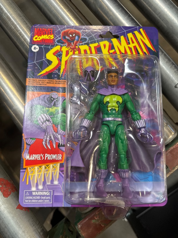 Photo 2 of SPIDER-MAN Marvel Legends Series Marvel’s Prowler, The Animated Series 15-cm Action Figure