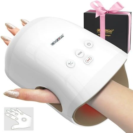 Photo 1 of CINCOM Upgrade Hand Massager with Heat Cordless Hand Massager with Compression Home Use Gifts for Mom Dad Women Men
