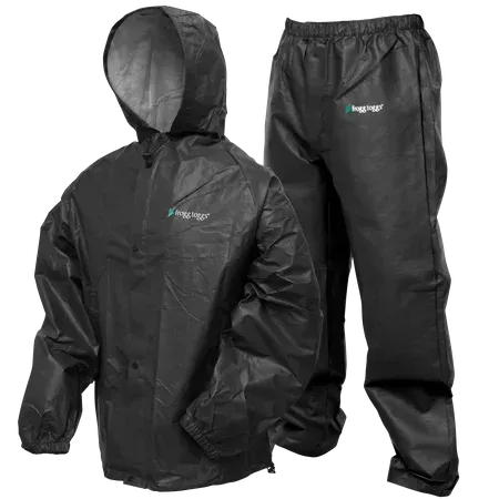 Photo 1 of Frogg Toggs Men S Pro Lite Rain Suit with Pockets M/L
