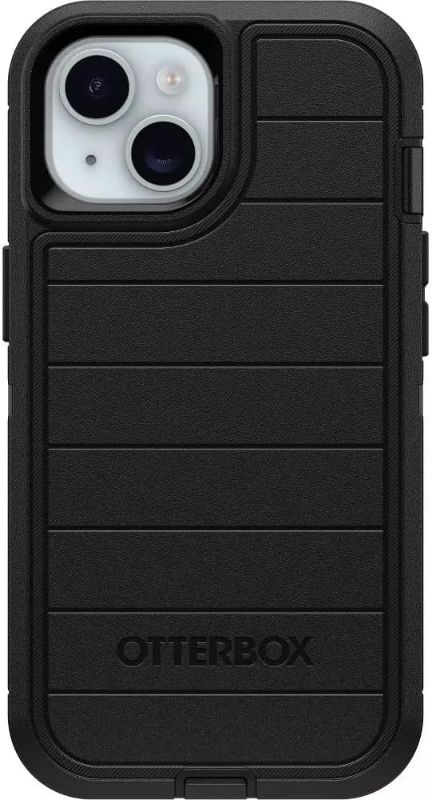 Photo 1 of OtterBox iPhone 15 Pro Max Defender Series Case - Black -