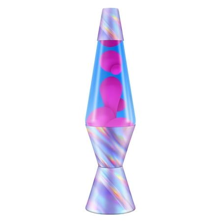 Photo 1 of Schylling 14.5 Original LAVA Lamp Holofoil Spectrum - Blue & Pink
