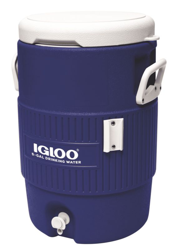 Photo 1 of Igloo 5 Gallon Heavy-Duty Beverage Cooler, Blue

