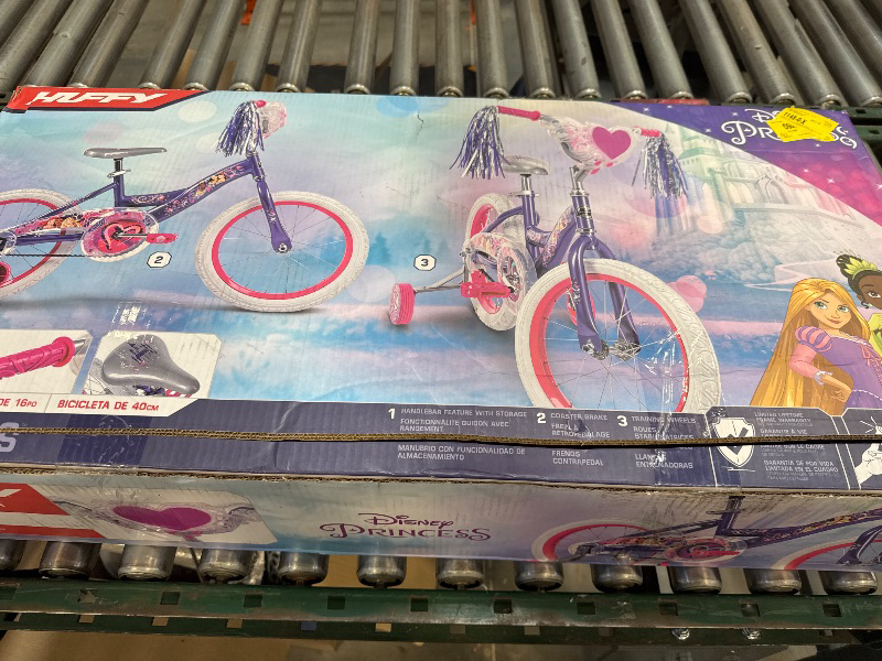 Photo 4 of Huffy Princess 16 Kids Bike - Purple
