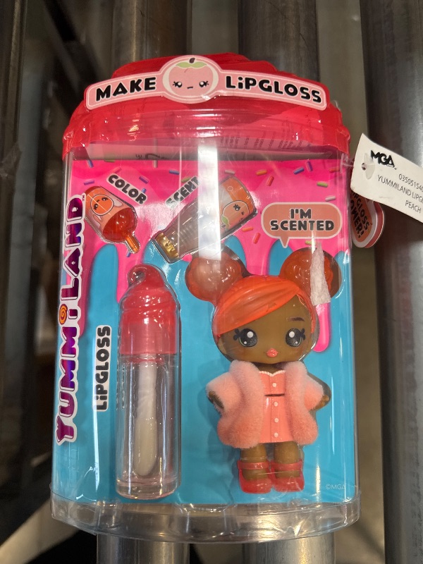 Photo 2 of Yummiland Lipgloss Doll- Piper Peach, Ages 4+