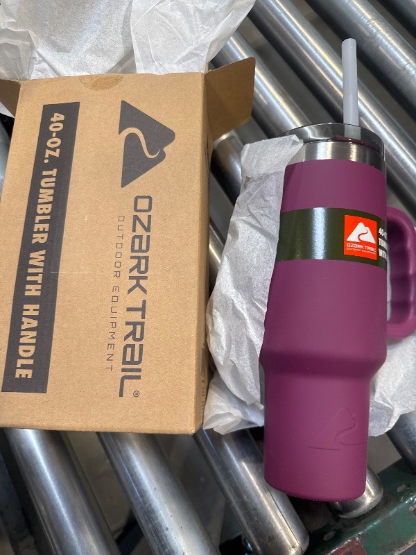 Photo 1 of 40oz Ozark Trail Vacuum Insulated Stainless Steel Tumbler