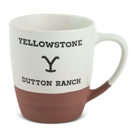 Photo 1 of Yellowstone Dutton Ranch Stoneware Coffee Mug 16oz
