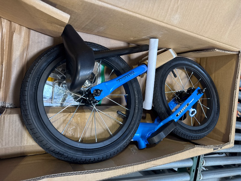 Photo 3 of Strider 14x, Awesome Blue - Balance Bike for Kids 3 to 6 Years All-Purpose Tires 