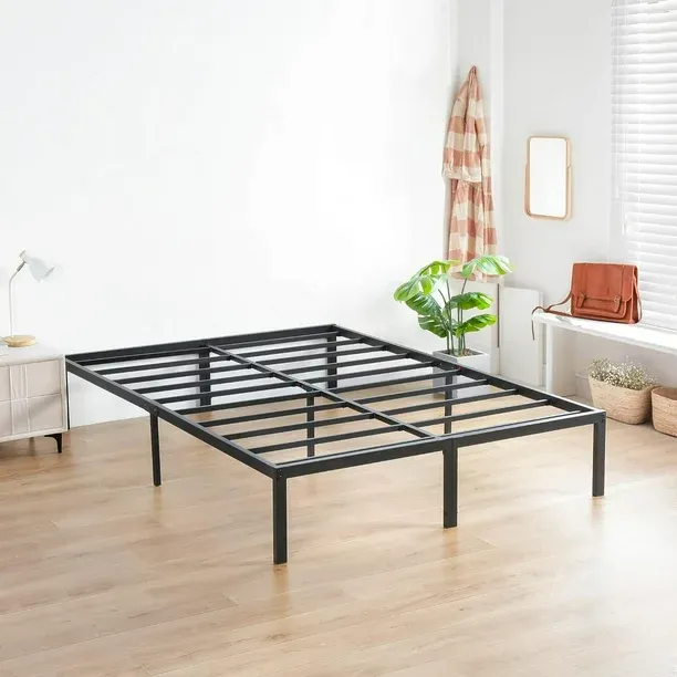 Photo 1 of Yangming Full Bed Frame Metal Platform Bed,
