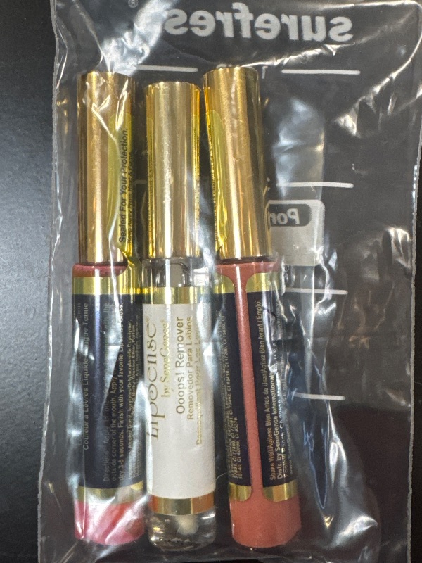 Photo 2 of SeneGence LipSense Liquid Lip Color 3 Pack (Colors May Vary) 