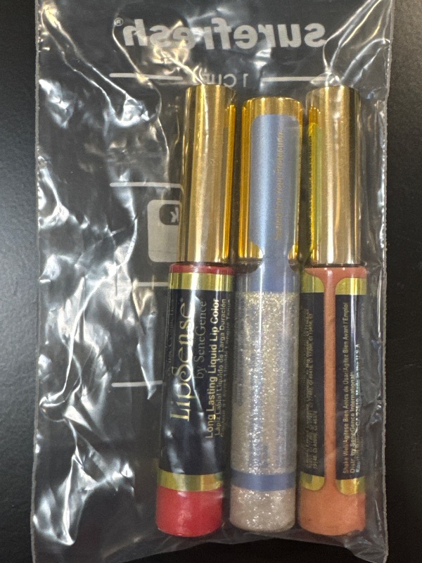 Photo 2 of SeneGence LipSense Liquid Lip Color 3 Pack (Colors May Vary) 