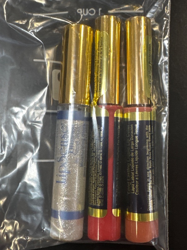 Photo 2 of SeneGence LipSense Liquid Lip Color 3 Pack (Colors May Vary) 