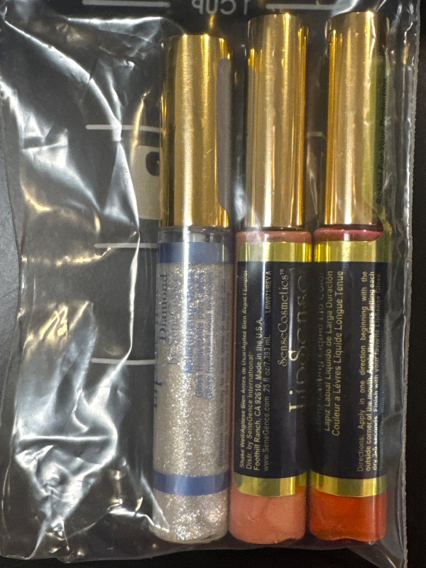 Photo 2 of SeneGence LipSense Liquid Lip Color 3 Pack (Colors May Vary) 