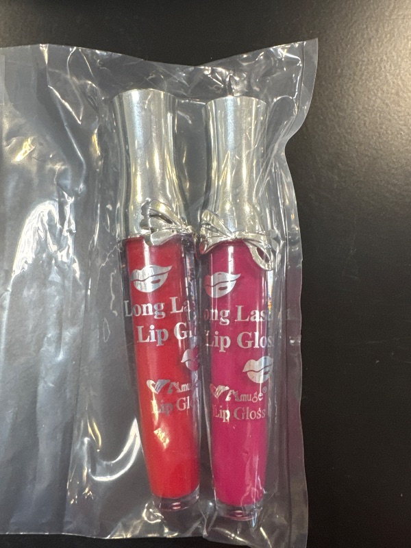 Photo 2 of Amuse Lipgloss Liquid Lipstick Set of 2 colors 
