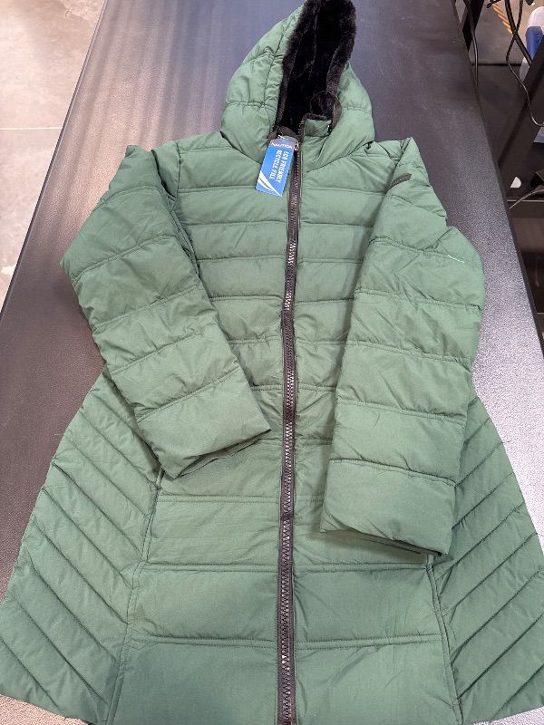 Photo 2 of Nautica Puffer Jacket Size Small , Green 