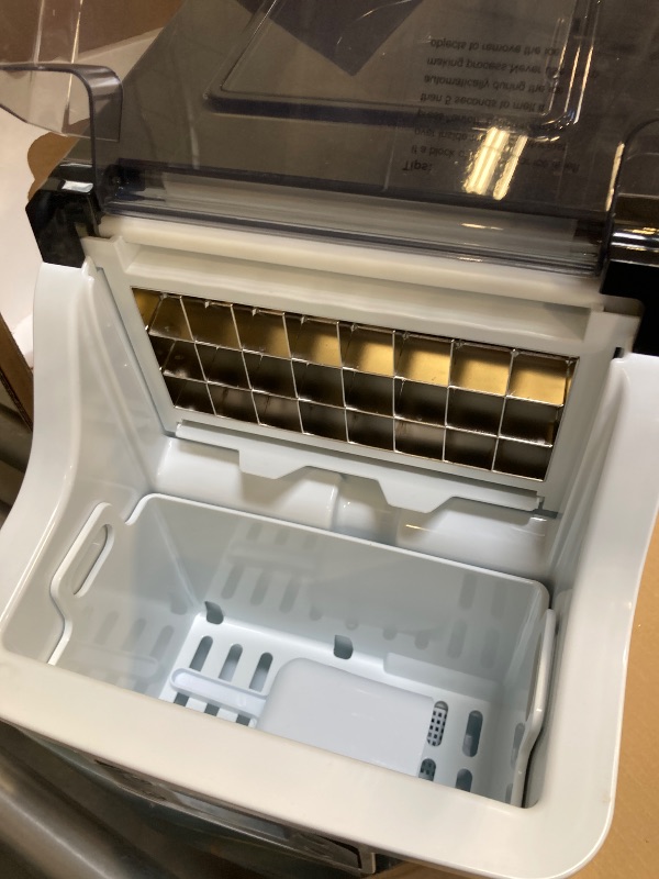 Photo 3 of Newair 45 lbs. Portable Countertop Clear Ice Maker with FrozenFall Technology