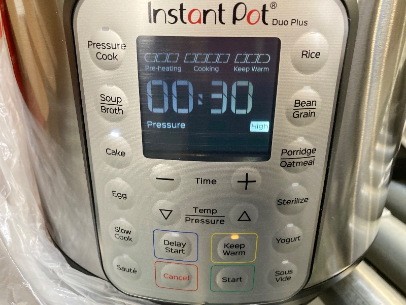 Photo 3 of Instant Pot Duo Plus 9-in-1 Electric Pressure Cooker, Slow Cooker, Rice Cooker, Steamer, Sauté, Yogurt Maker, Warmer & Sterilizer, Includes App With Over 800 Recipes, Stainless Steel, 6 Quart