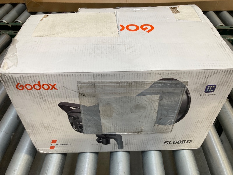 Photo 1 of Godox SL60 SL60IID 70W LED Video Light,CRI96+ TLCI97+ 5600±200K,Builtin 8 FX Effects,APP/Remote Control Adjust Brightness,Bowens Mount LED Light for Video Recording Wedding Outdoor Shooting