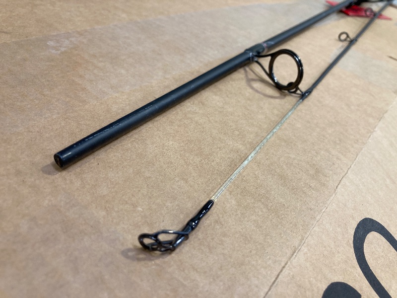 Photo 3 of Ugly Stik 6’ GX2 Spinning Rod, Three Piece Spinning Rod, 6-15lb Line Rating, Medium Rod Power, Moderate Fast Action, 1/8-5/8 oz. Lure Rating