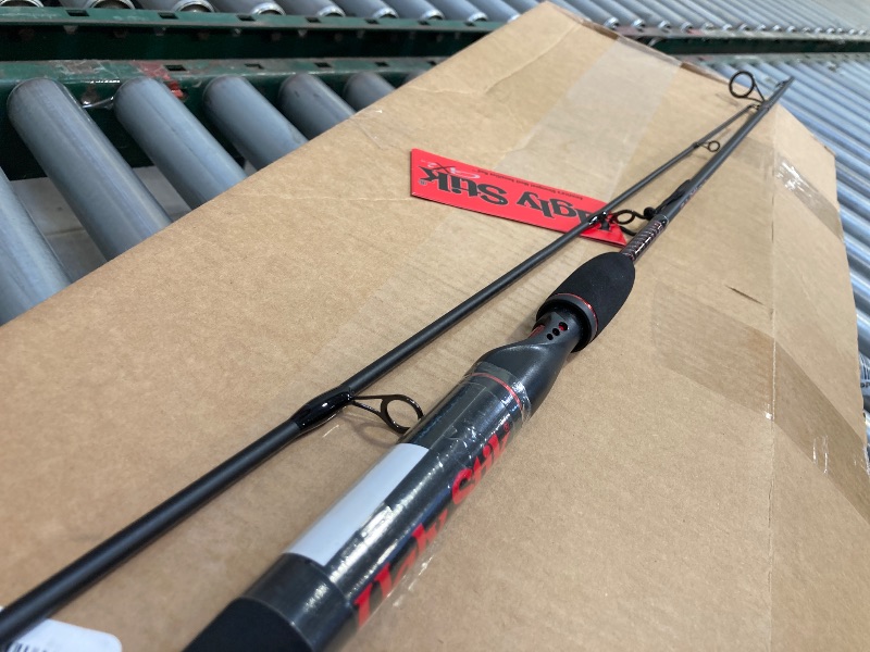 Photo 2 of Ugly Stik 6’ GX2 Spinning Rod, Three Piece Spinning Rod, 6-15lb Line Rating, Medium Rod Power, Moderate Fast Action, 1/8-5/8 oz. Lure Rating