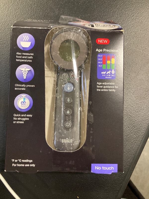 Photo 1 of Braun 3-in-1 No Touch Thermometer with Age Precision BNT400
