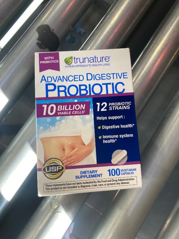 Photo 2 of Trunature Advanced Digestive Probiotic (100 Capsules) 09/2026 EXP