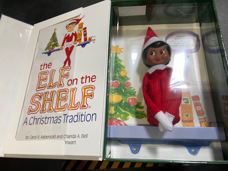 Photo 2 of The Elf on The Shelf : A Christmas Tradition – Girl, Dark Tone