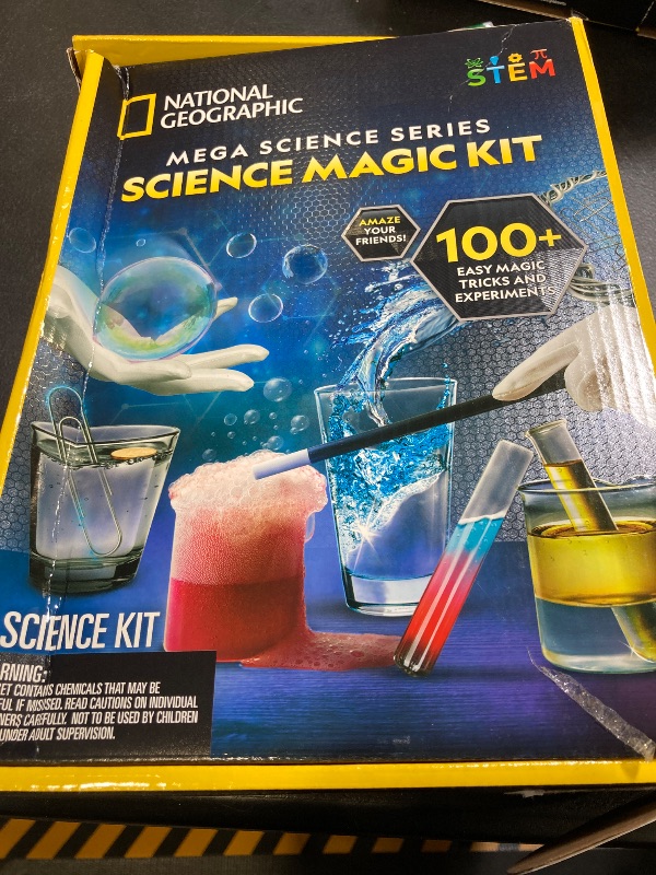 Photo 3 of National Geographic Science Magic Kit - Perform 20 Unique Science Experiments