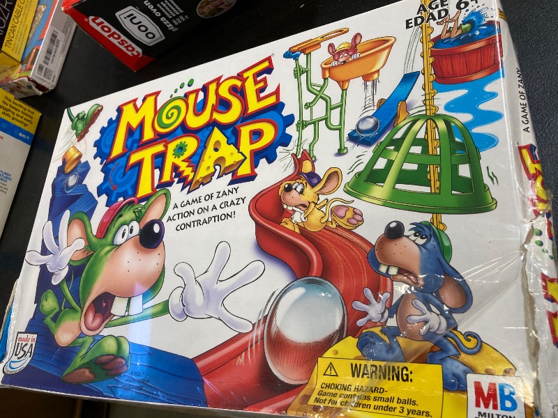 Photo 2 of Hasbro Gaming Mouse Trap Kids Board Game, Family Board Games for Kids, Kids Games for 2-4 Players, Family Games, Kids Gifts, Ages 6 and Up (Amazon Exclusive)