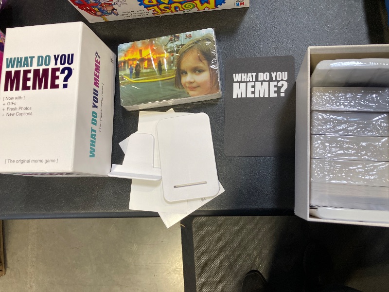 Photo 2 of WHAT DO YOU MEME? Core Game (New Edition) Now Including GIF's by Relatable, The Essential Adult Party Game for Meme Lovers Now with Refreshed Content, Great for Adult Games for Game Night