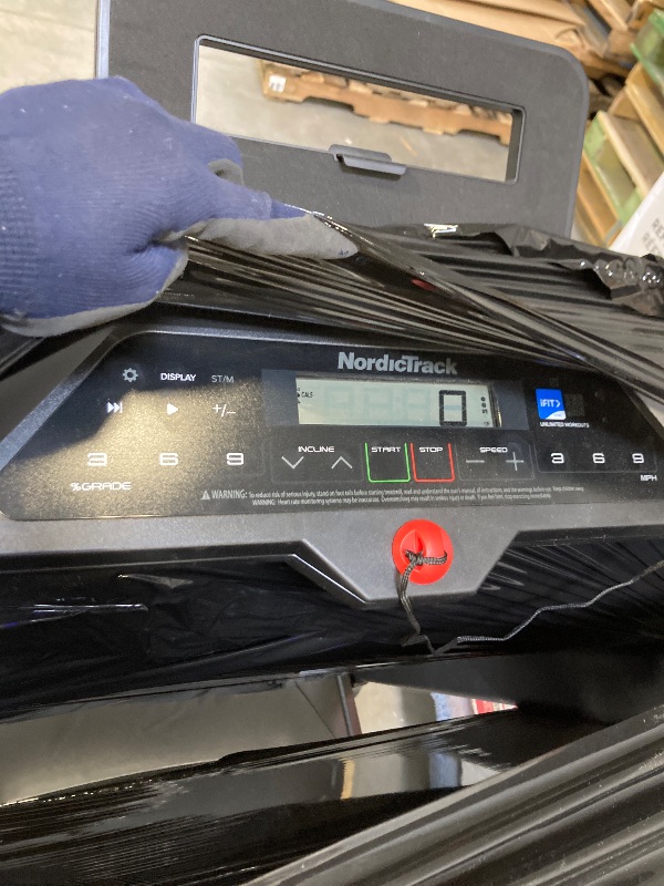 Photo 5 of NordicTrack T Series: Perfect Treadmills for Home Use, Walking or Running Treadmill with Incline, Bluetooth Enabled, 300 lbs User Capacity
TABLET NOT INCLUDED