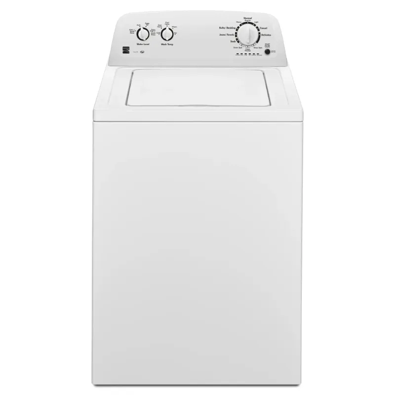 Photo 1 of Kenmore 3.5 Cu. ft Capacity Top-Load Washer, Dual Action Agitator, 27.5" W x 27" D x 43" H, White
