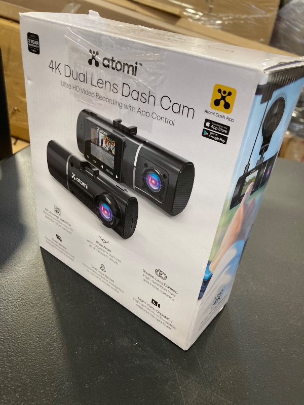 Photo 4 of B&T-SMART atomi 4K Dual Lens Dash Cam