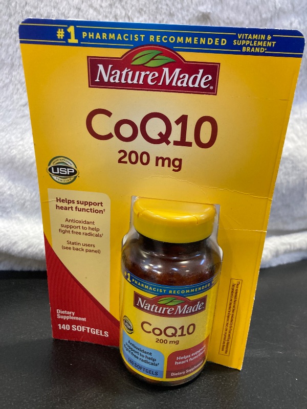 Photo 2 of exp date 12/2026-Nature Made CoQ10 200 mg., 140 Softgels