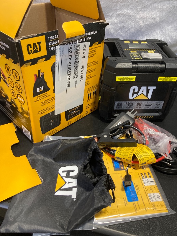 Photo 2 of Cat Footwear CAT Cube Lithium 4-in-1 Portable Jump Starter