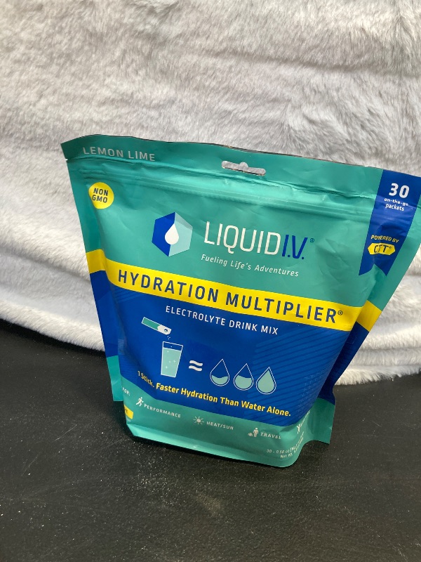 Photo 2 of exp date 03/2025--Liquid I.V. Hydration Multiplier 30 Stick 16.93 Ounce