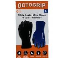 Photo 1 of Size L--4pack MicroFlex microflex mf-300-m diamond grip exam gloves