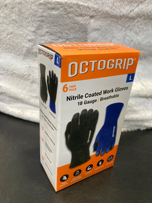Photo 1 of 5pack microflex microflex diamond grip gloves