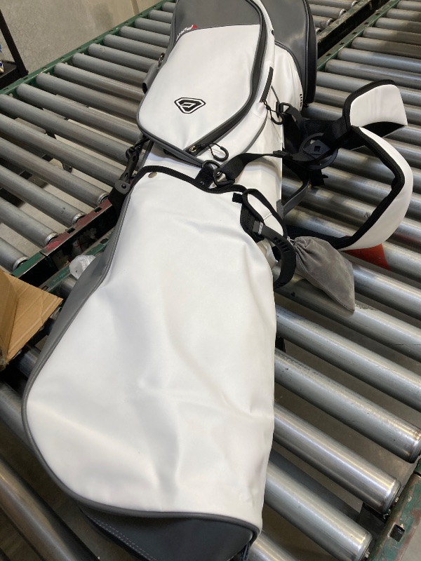 Photo 1 of PGM Men's 13-Piece Complete Golf Club Set - Includes 3 Woods, 1 Hybrid, 7 Irons, Sand Wedge, Putter, and Stand Bag - Right Handed