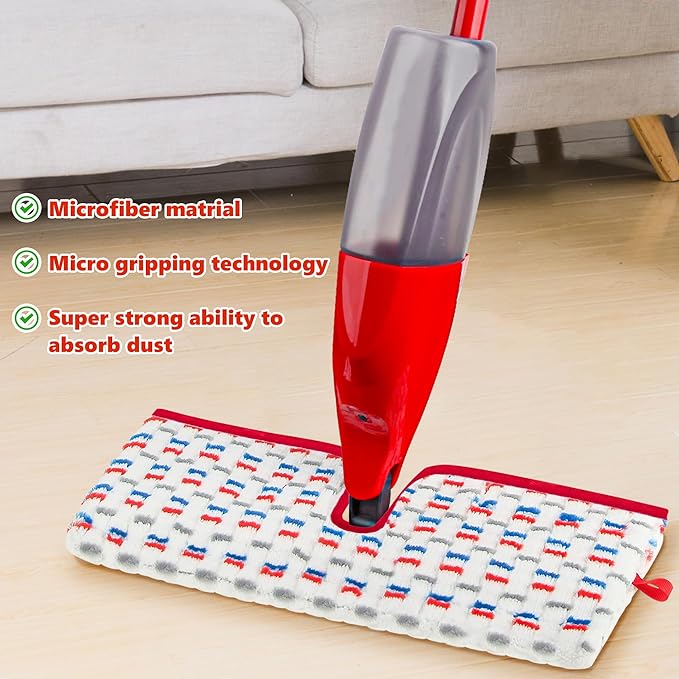 Photo 1 of Microfiber Spray Mop Pads Compatible with Promist Max Reusable Spray mop