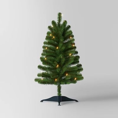 Photo 1 of 7.5' Pre-lit Alberta Spruce Artificial Christmas Tree Clear Lights - Wondershop: 1200 Tips, Hinged Branches, Indoor Use