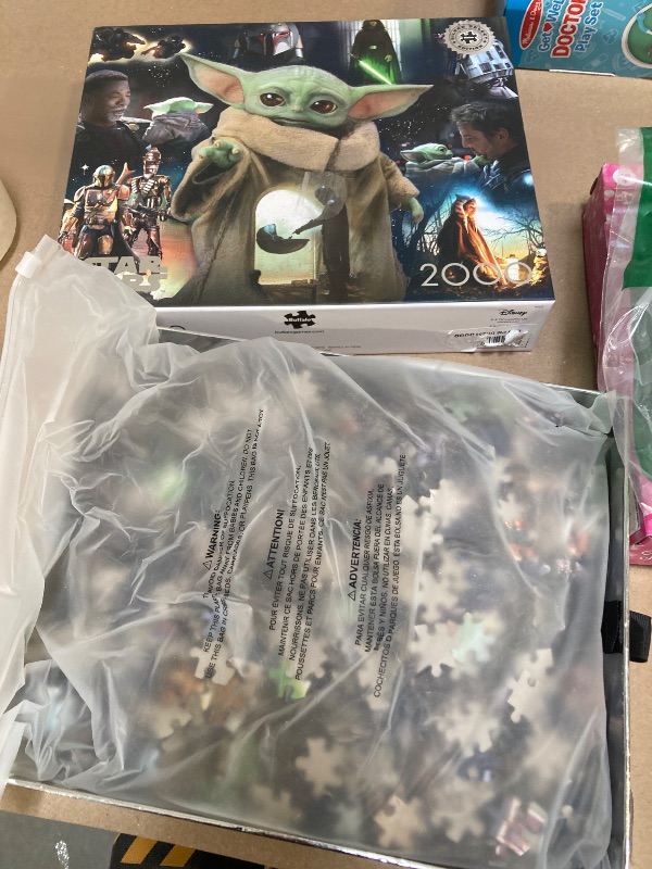 Photo 1 of Buffalo Games - Silver Select - Star Wars - Grogu's Journey - 2000 Piece Jigsaw Puzzle for Adults -Challenging Puzzle Perfect for Game Nights - Finished Size is 38.50 x 26.50
