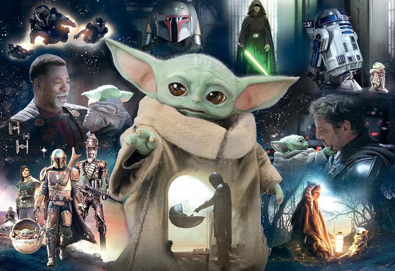 Photo 1 of Buffalo Games - Silver Select - Star Wars - Grogu's Journey - 2000 Piece Jigsaw Puzzle for Adults -Challenging Puzzle Perfect for Game Nights - Finished Size is 38.50 x 26.50
