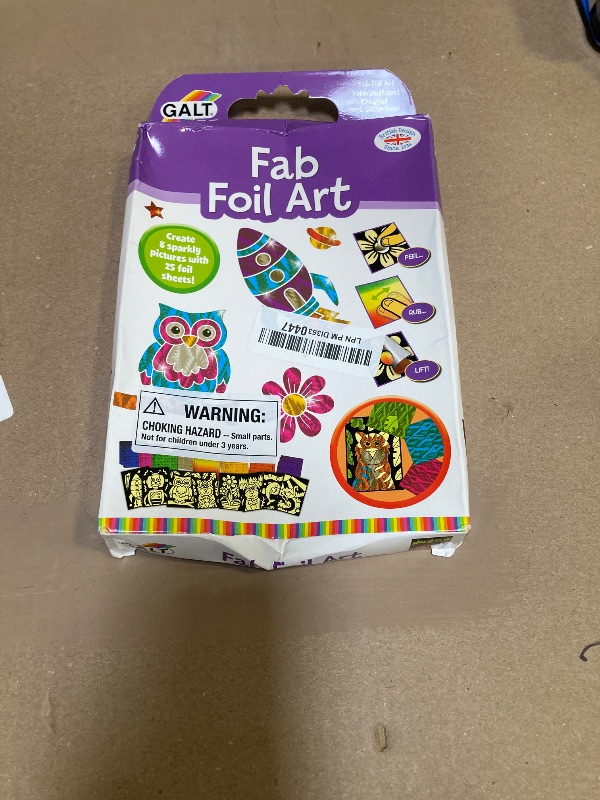 Photo 1 of Galt Toys, Fab Foil Art, 18 x 12.5 cm