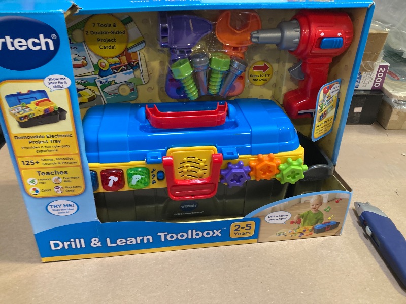 Photo 2 of VTech Drill and Learn Toolbox