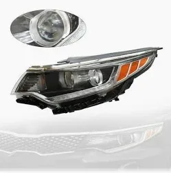 Photo 1 of Halogen Headlight Assembly Fit For 2016-2018 16-18 Kia Optima headlights assembly Low Trim 2016 2017 2018 Kia Optima --Passenger Side