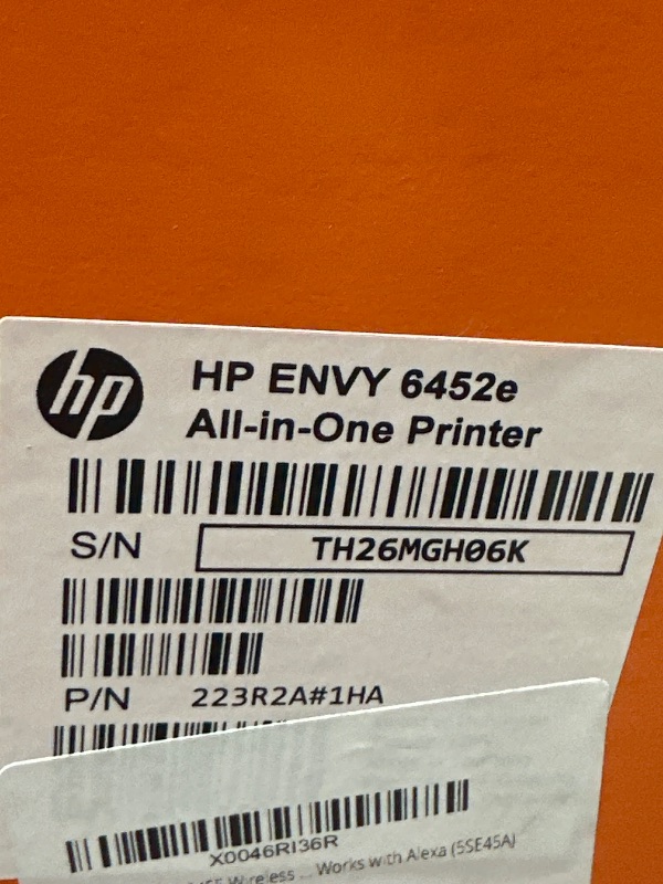 Photo 5 of HP ENVY Pro 6455 Wireless All-in-One Printer, Mobile Print, Scan & Copy, Auto Document Feeder, HP Instant Ink ready, Works with Alexa (5SE45A)