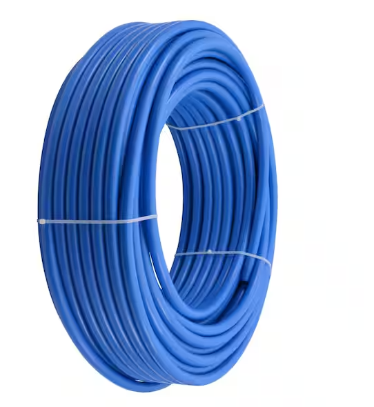 Photo 1 of 3/4 in. x 300 ft. Coil Blue PEX-B Pipe
